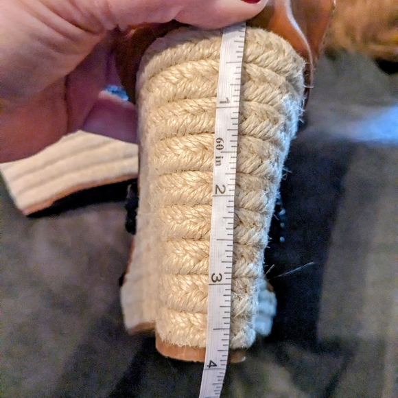 Rue 21 ect. Strappy Platform Sandals Size 7/8 - Picture 4 of 6